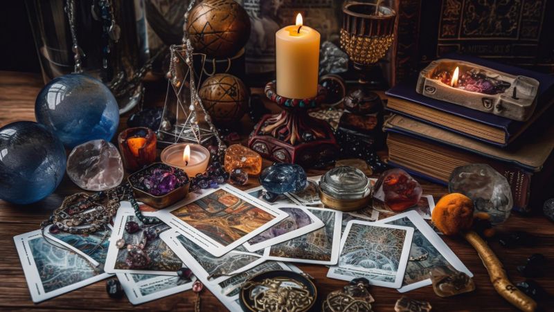 divination-fortune-telling-created-with-generative-ai-technology